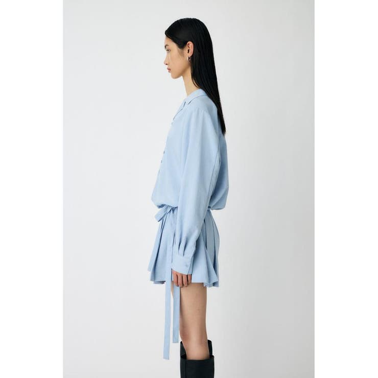 PLEATED SHIRT MINI ドレス | MOUSSY OUTLET | 詳細画像13 