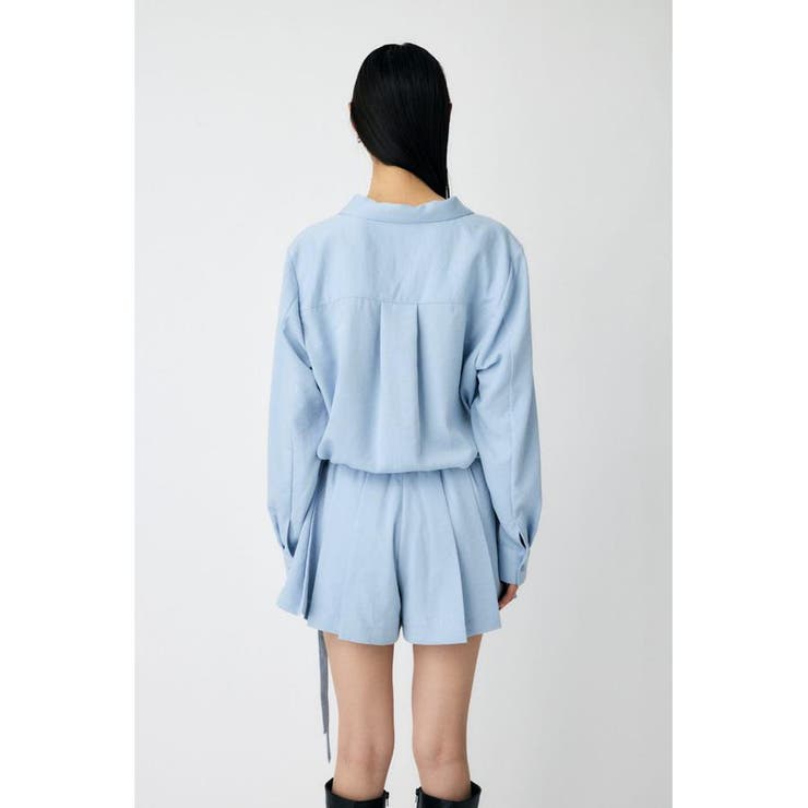 PLEATED SHIRT MINI ドレス | MOUSSY OUTLET | 詳細画像14 