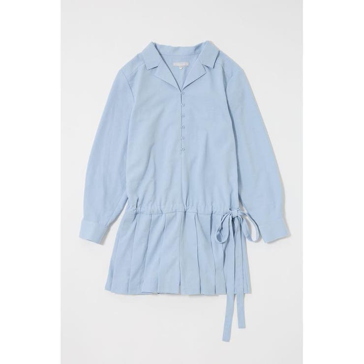 PLEATED SHIRT MINI ドレス | MOUSSY OUTLET | 詳細画像18 