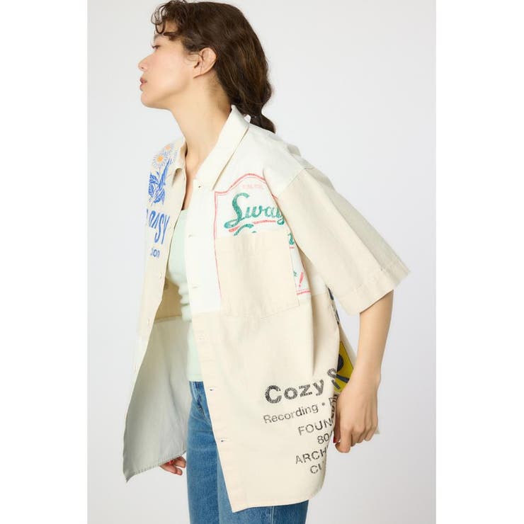 カスタムパッチドシャツ | RODEO CROWNS WIDE BOWL | 詳細画像4 