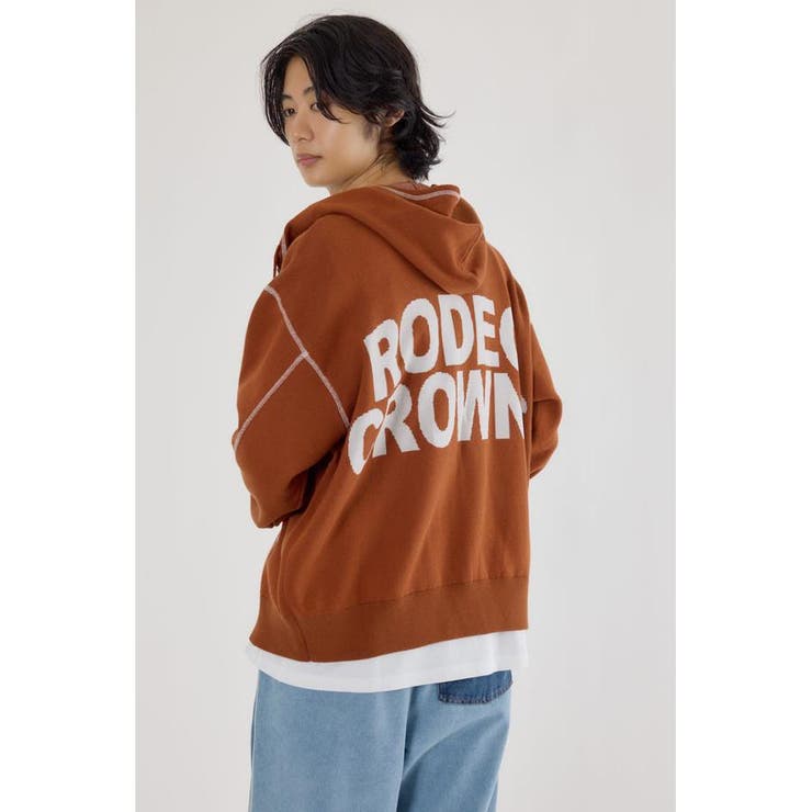 スウェットライクロゴZIPパーカー | RODEO CROWNS WIDE BOWL | 詳細画像14 