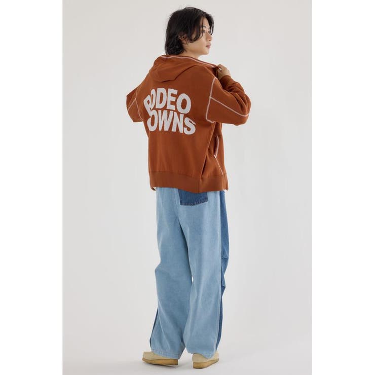 スウェットライクロゴZIPパーカー | RODEO CROWNS WIDE BOWL | 詳細画像17 