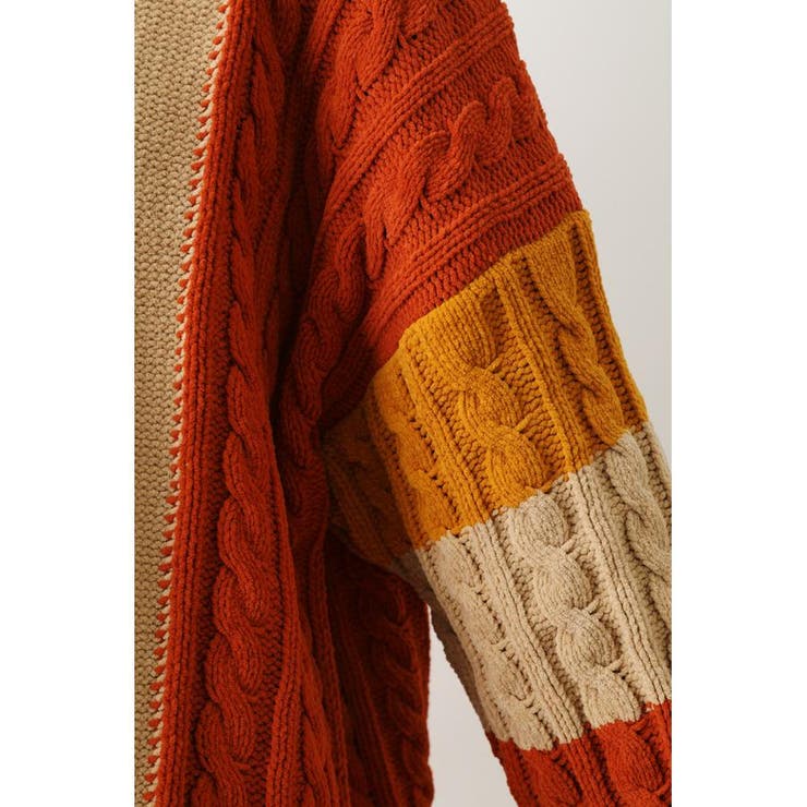 TWILIGHT KOBE ブラウン・ベージュジャケット L RODEO CROWNS WIDE BOWL | 2WAY モールロゴニットワンピース