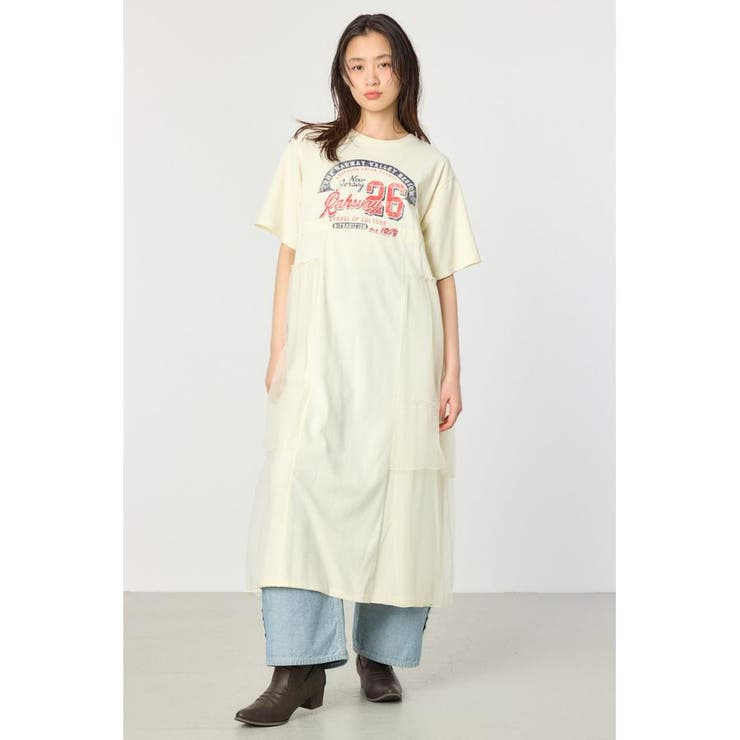 サイドティアードマキシワンピース | RODEO CROWNS WIDE BOWL | 詳細画像1 