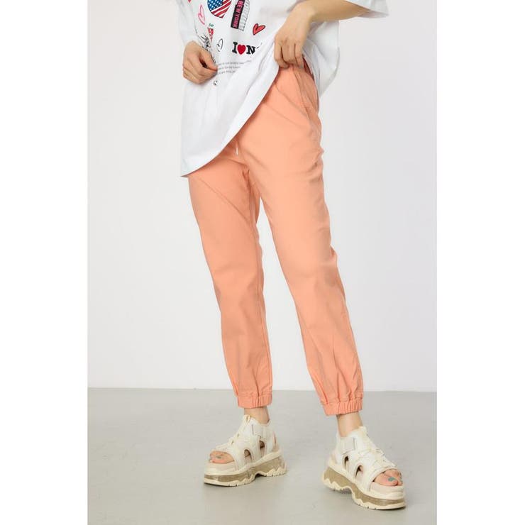 L/ORG1 | D/S COOL EASY JOGパンツ | RODEO CROWNS WIDE BOWL