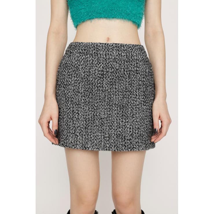 MULTI COLOR TWEED ショートスカート | SLY OUTLET | 詳細画像3 