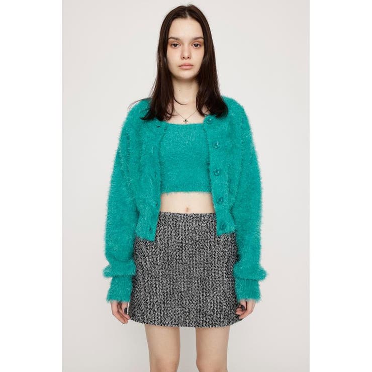 M/BLK7 | MULTI COLOR TWEED ショートスカート | SLY OUTLET