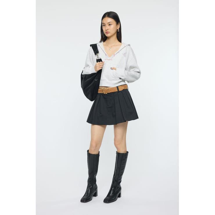BOX TUCK ミニスカート | MOUSSY OUTLET | 詳細画像2 