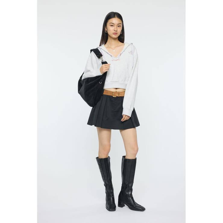 BOX TUCK ミニスカート | MOUSSY OUTLET | 詳細画像3 