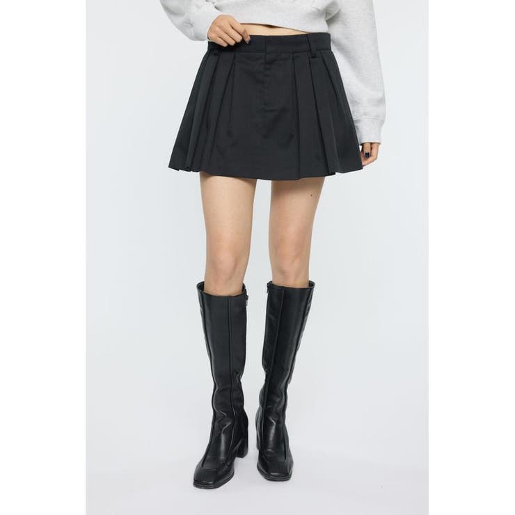 BOX TUCK ミニスカート | MOUSSY OUTLET | 詳細画像4 