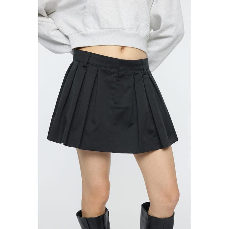 BLK | BOX TUCK ミニスカート | MOUSSY OUTLET