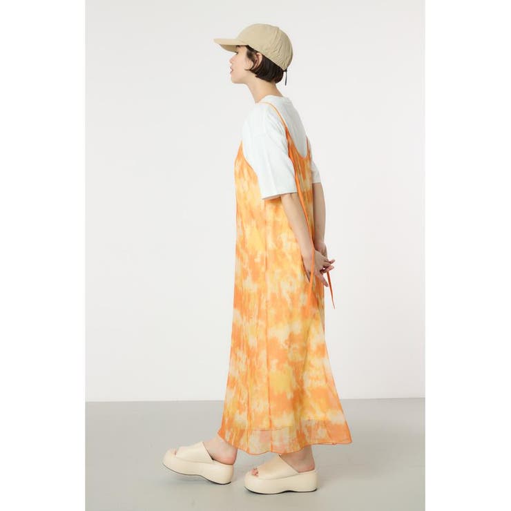 ニュアンスパターンシアーキャミワンピース | RODEO CROWNS WIDE BOWL | 詳細画像11 