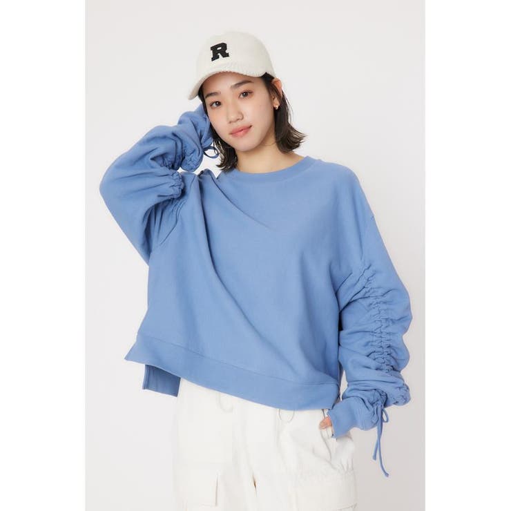 BLU | VTG SWEAT ドロストスリーブトップス | RODEO CROWNS WIDE BOWL