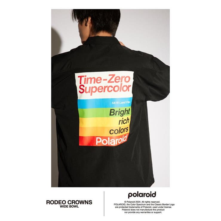 Polaroid バックプリントシャツ | RODEO CROWNS WIDE BOWL | 詳細画像20 