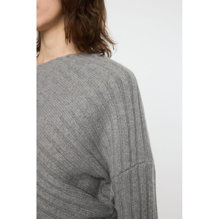 ASYMMETRY RIB ニット | MOUSSY OUTLET | 詳細画像24 