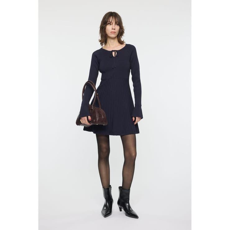 PICO RIBBON MINI ドレス | MOUSSY OUTLET | 詳細画像21 