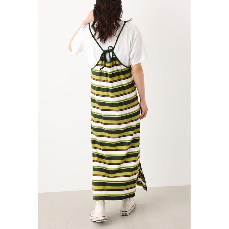 マルチボーダーキャミワンピース | RODEO CROWNS WIDE BOWL | 詳細画像4 