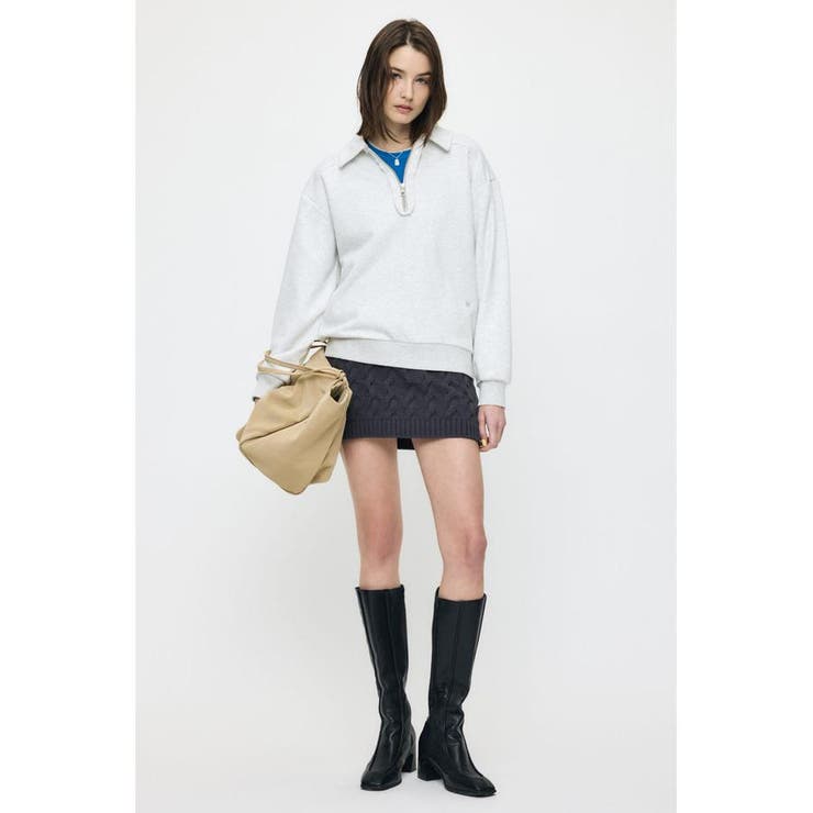 HALF ZIP SWEAT POLO プルオーバー | MOUSSY OUTLET | 詳細画像20 