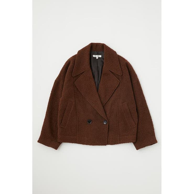 BIG COLLAR TWEED ジャケット[品番：BJLW0019774]｜MOUSSY  OUTLET（マウジーアウトレット）のレディースファッション通販｜SHOPLIST（ショップリスト）