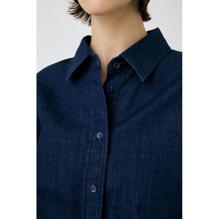 DENIM CROP シャツ | MOUSSY OUTLET | 詳細画像18 