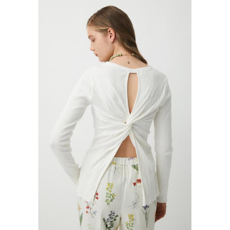 BACK OPEN RIB トップス | MOUSSY OUTLET | 詳細画像19 