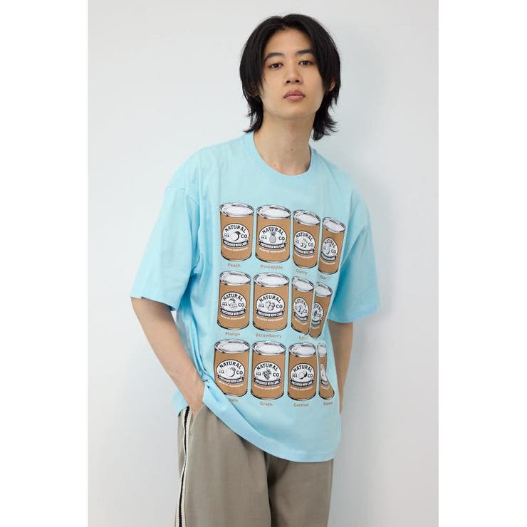 L/BLU1 | canned fluit Tシャツ | RODEO CROWNS WIDE BOWL
