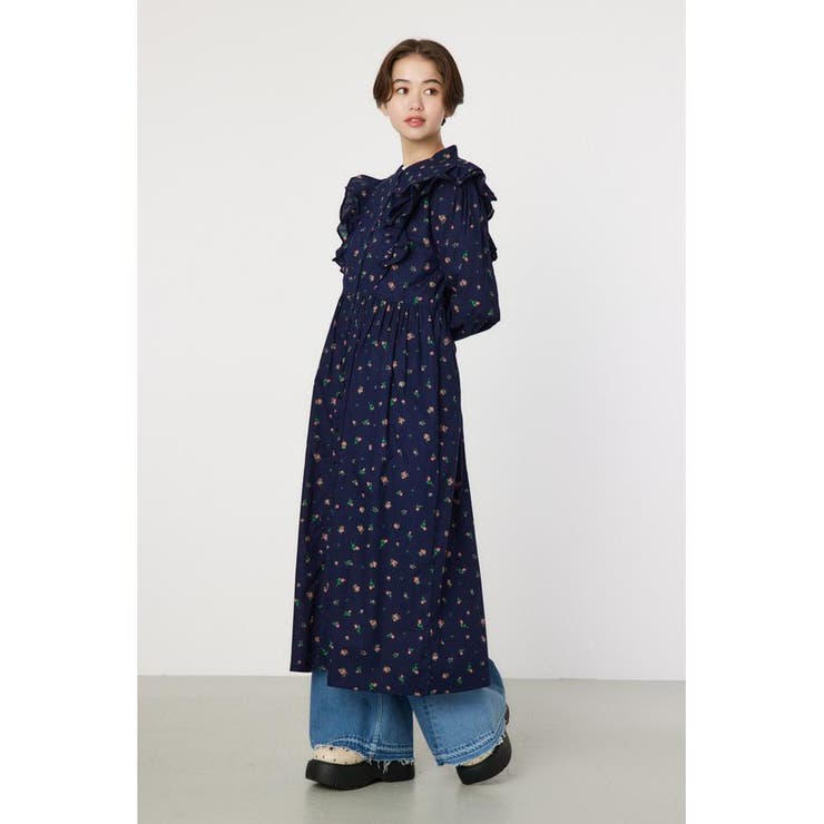 フラワーパターンフリルワンピース | RODEO CROWNS WIDE BOWL | 詳細画像20 