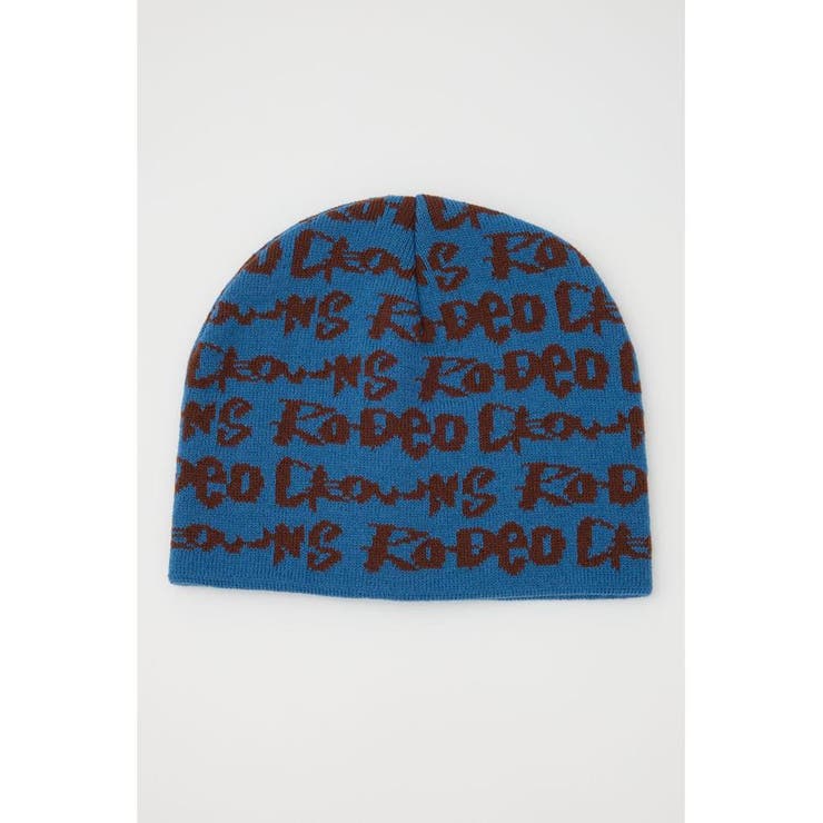 柄BLU5 | ソウガラロゴニットビーニー | RODEO CROWNS WIDE BOWL