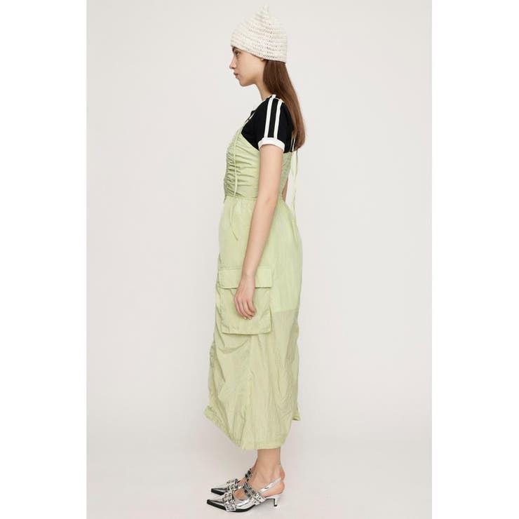 FRONT ZIP GATHER CAMI ワンピース | SLY OUTLET | 詳細画像5 