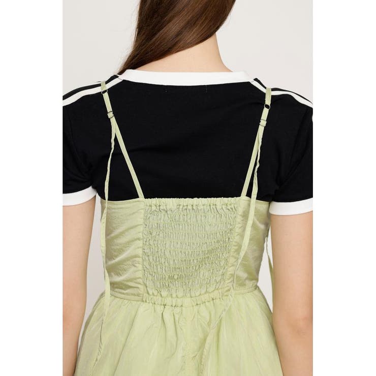 FRONT ZIP GATHER CAMI ワンピース | SLY OUTLET | 詳細画像8 