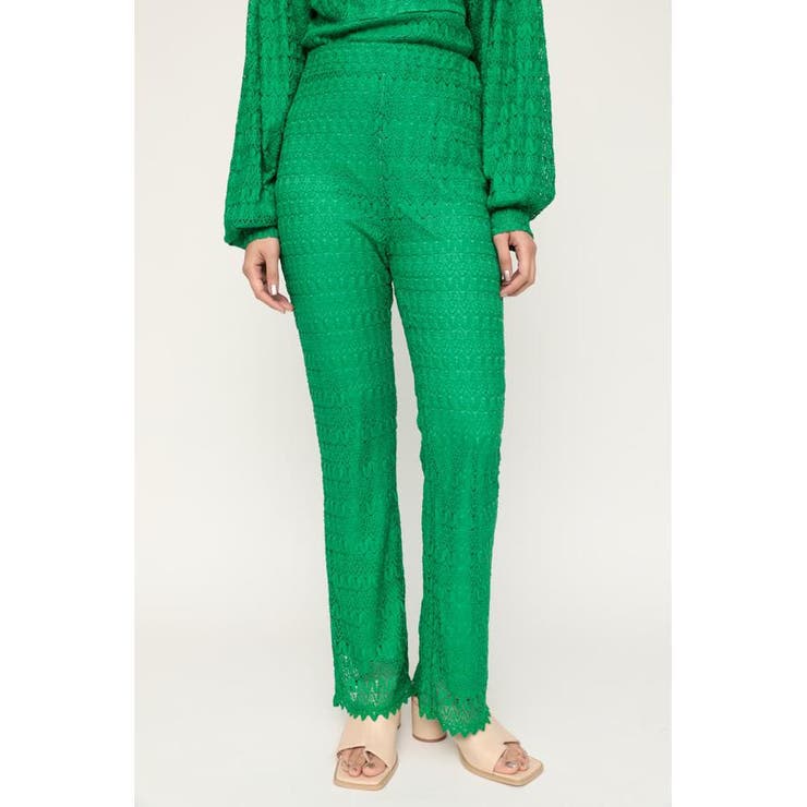 SCALLOP LACE FLARE パンツ | SLY OUTLET | 詳細画像13 