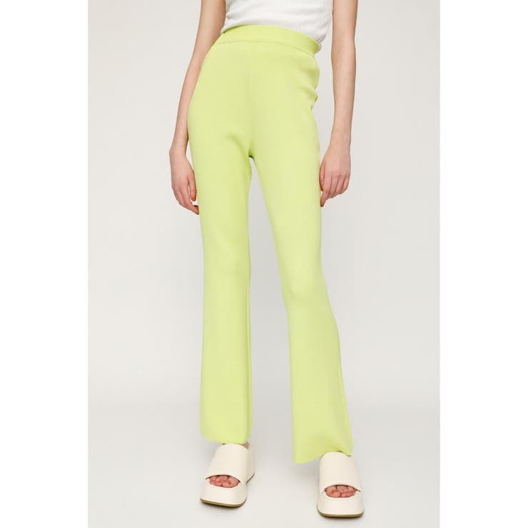 NYLON BLEND COLOR FLARE パンツ[品番：BJLW0023371]｜SLY