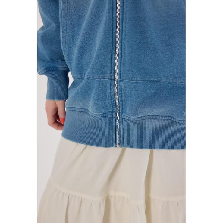 インディゴ裏毛ビッグジップパーカー | RODEO CROWNS WIDE BOWL | 詳細画像25 