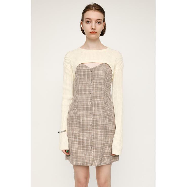 Linen Tweed Mini ワンピース 品番 Bjlw Sly Outlet スライ アウトレット のレディースファッション通販 Shoplist ショップリスト