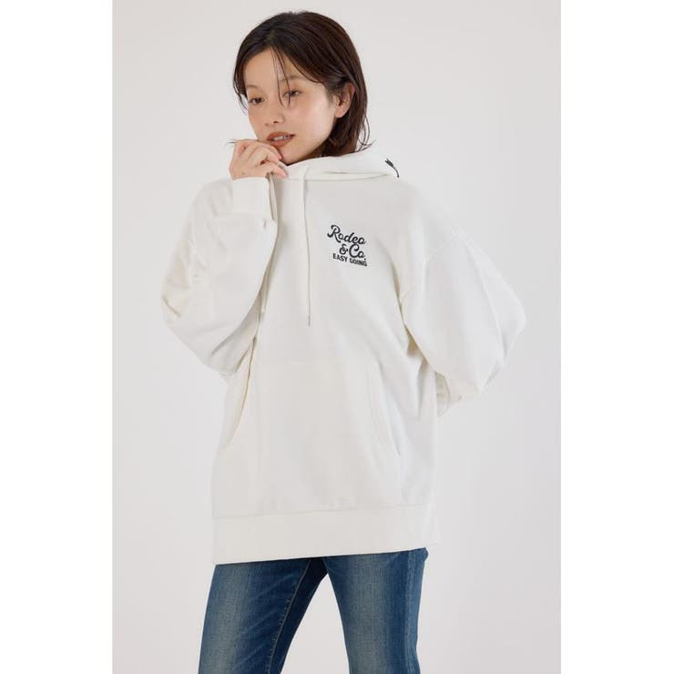 バックエンボススクリプトロゴパーカー | RODEO CROWNS WIDE BOWL | 詳細画像4 