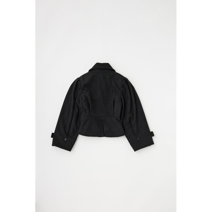 ショートジャケット リサイクルポリエステル×ウール混 | MOUSSY OUTLET | 詳細画像13 