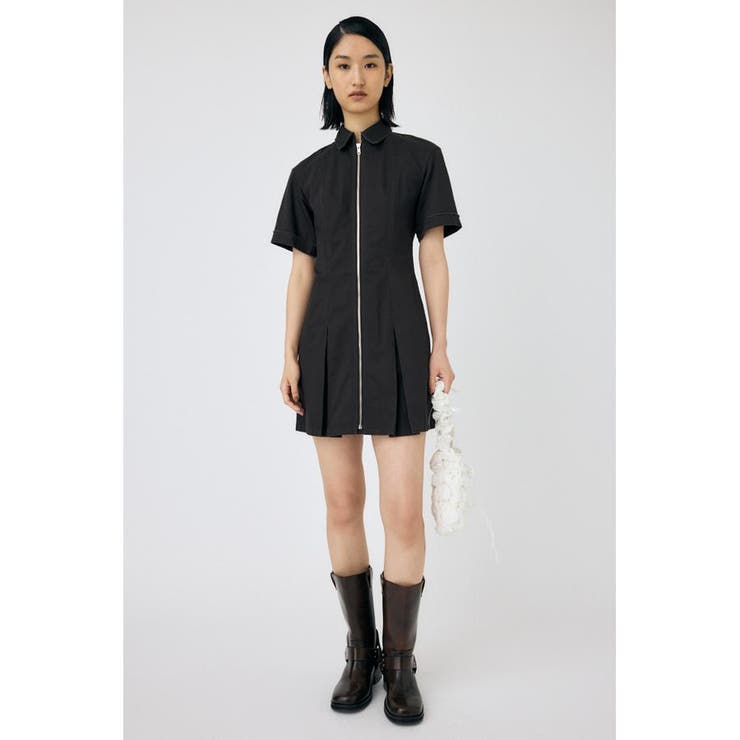 STITCH WORK FIT ミニドレス | MOUSSY OUTLET | 詳細画像1 