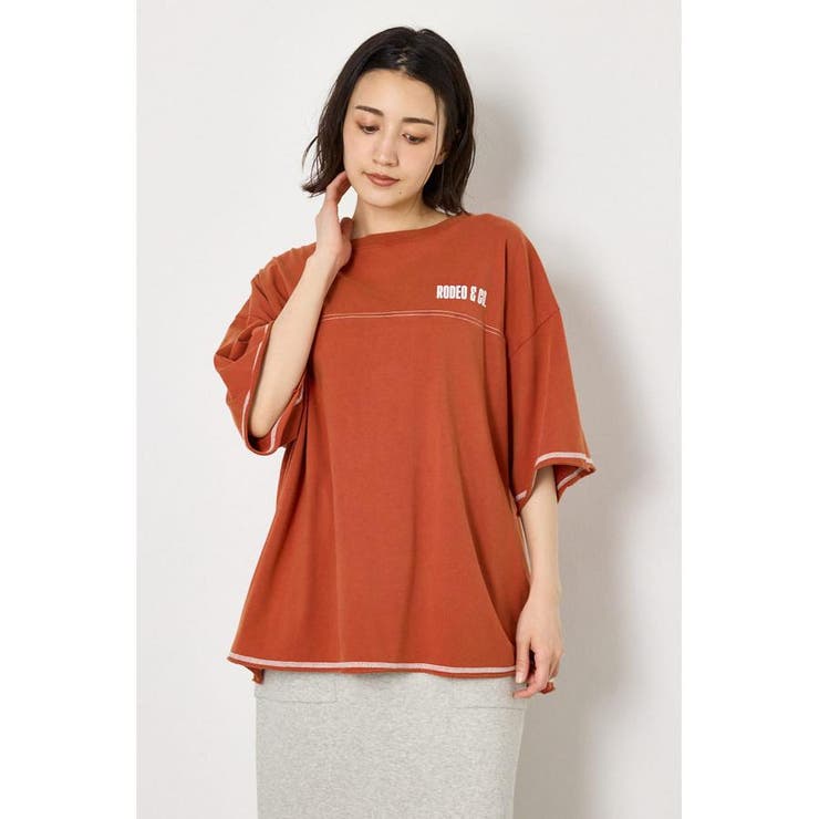 ヴィンテージライクステッチ5分袖Tシャツ | RODEO CROWNS WIDE BOWL | 詳細画像22 