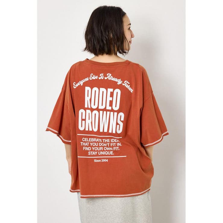 ヴィンテージライクステッチ5分袖Tシャツ | RODEO CROWNS WIDE BOWL | 詳細画像24 