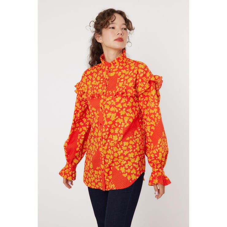 floral ブラウス | RODEO CROWNS WIDE BOWL | 詳細画像2 