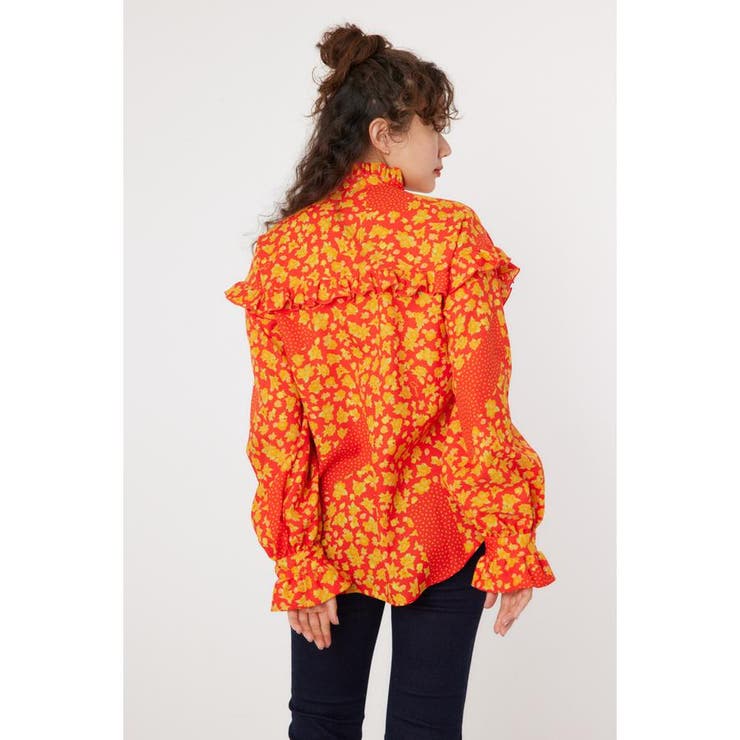 floral ブラウス | RODEO CROWNS WIDE BOWL | 詳細画像4 