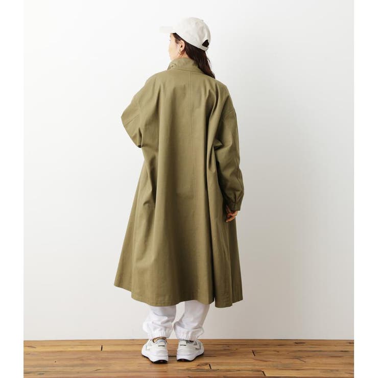 袖ボリュームスタンドカラーコート | RODEO CROWNS WIDE BOWL | 詳細画像12 