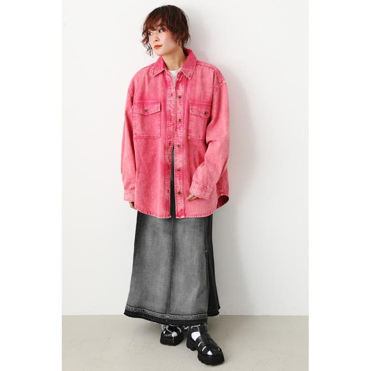 LAZYデニムシャツ[品番：BJLW0029752]｜RODEO CROWNS WIDE BOWL