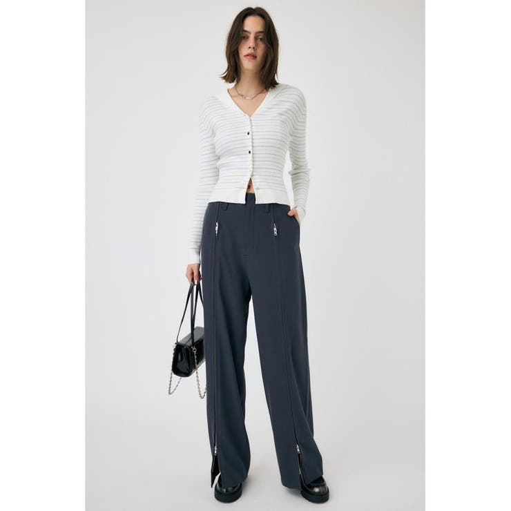 ZIP UP WIDE トラウザーズ | MOUSSY OUTLET | 詳細画像28 