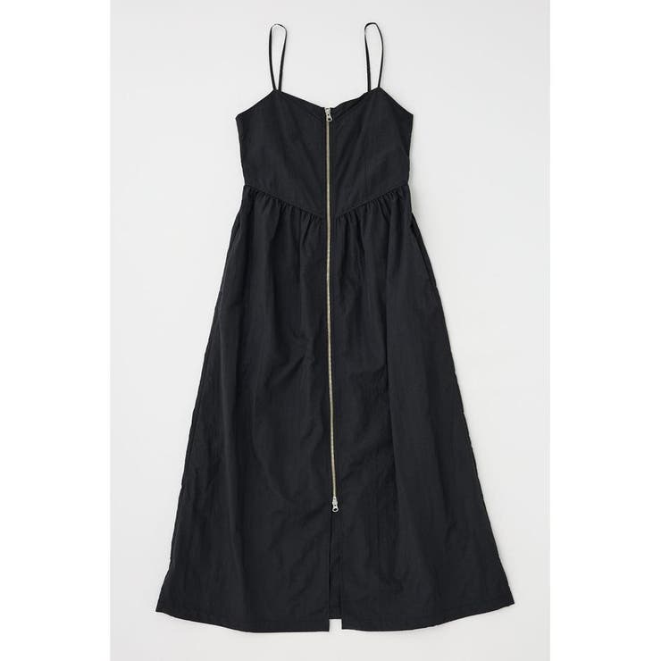 FRONT ZIP NYLON キャミドレス | MOUSSY OUTLET | 詳細画像8 