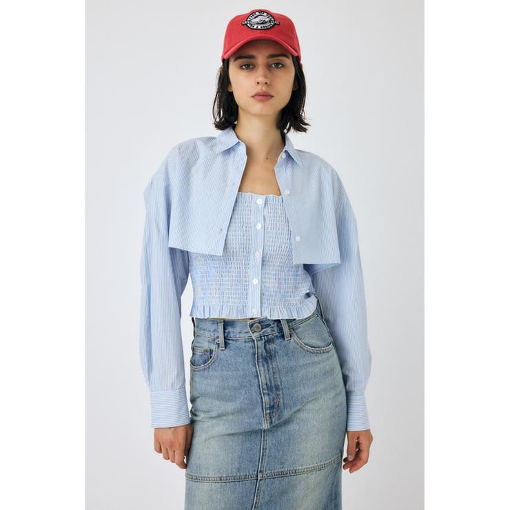 CAMI & CROPPED シャツ | MOUSSY OUTLET | 詳細画像16 