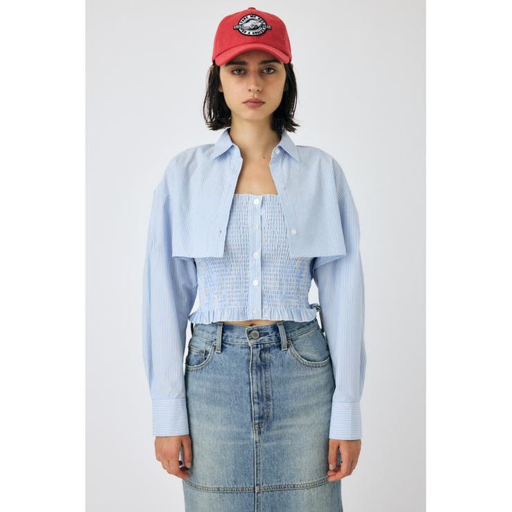 CAMI & CROPPED シャツ | MOUSSY OUTLET | 詳細画像17 