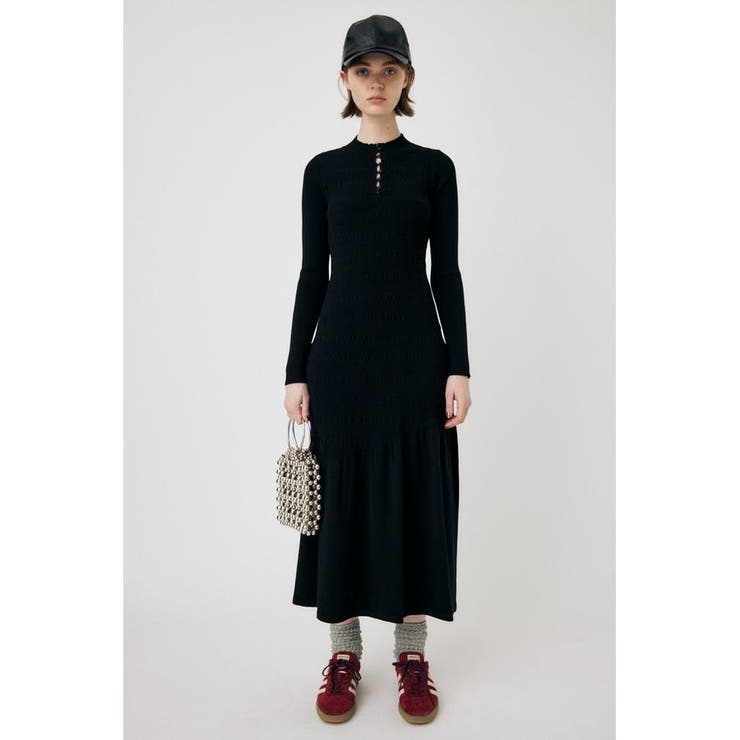 FLARE HEM KNIT ドレス | MOUSSY OUTLET | 詳細画像2 