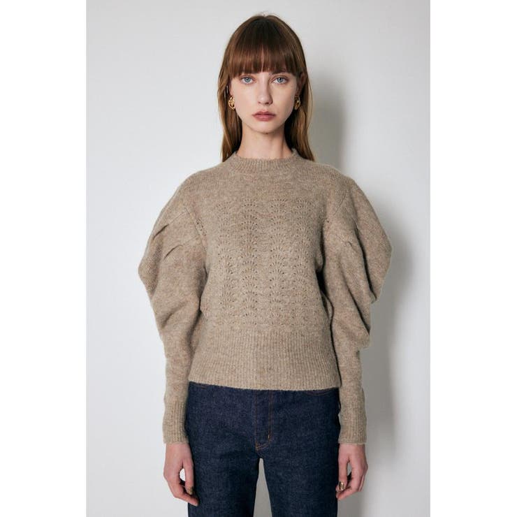 EYELET KNIT トップス[品番：BJLW0024537]｜MOUSSY OUTLET（マウジー