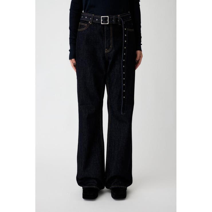 One Wash1 | LOW SLUNG ブーツカットパンツ | MOUSSY OUTLET